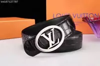 louis vuitton Ceinture cuir auto-ferme 2018 new ellipse noir